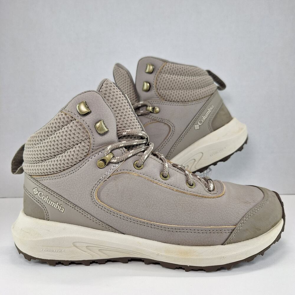 Columbia Trailstorm Peak Mid Hiking Boots Womens 7.5 Gray BL5578-005 Trail Shoes
